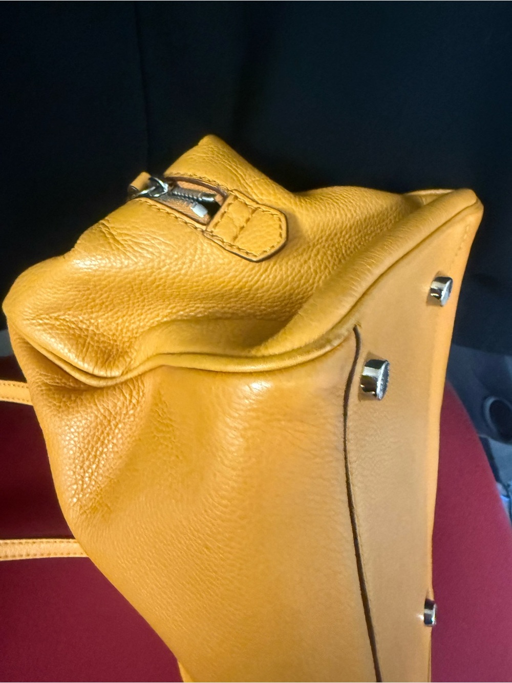 Authentic Fendi Leather Handbag - Picture 9 of 14